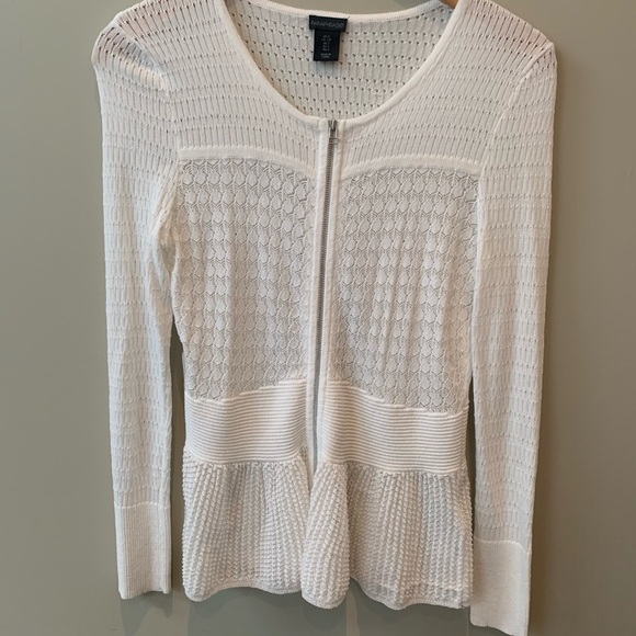 Paraphrase zipper cardigan - Picture 2 of 6